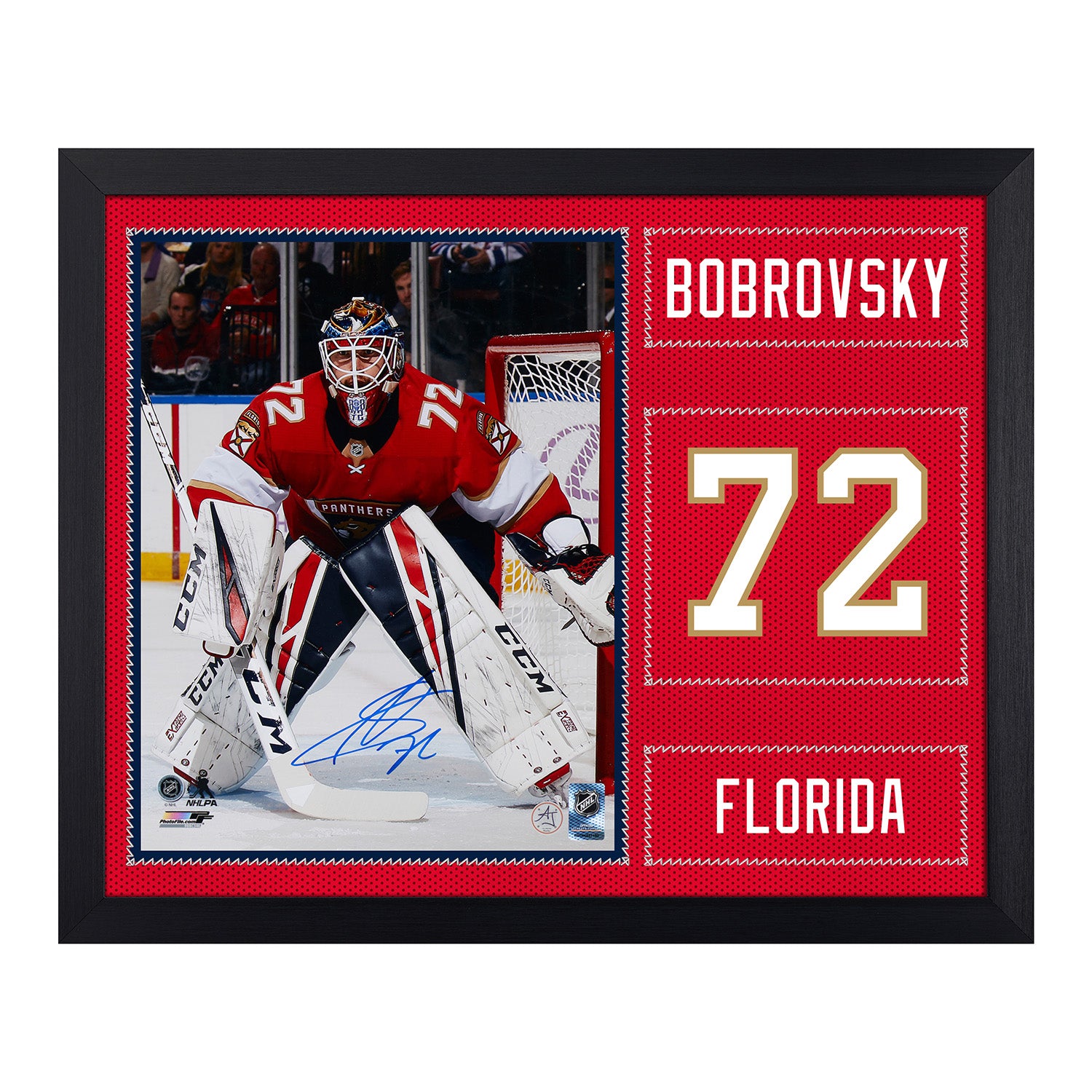 Autographed on sale Sergei Bobrovsky