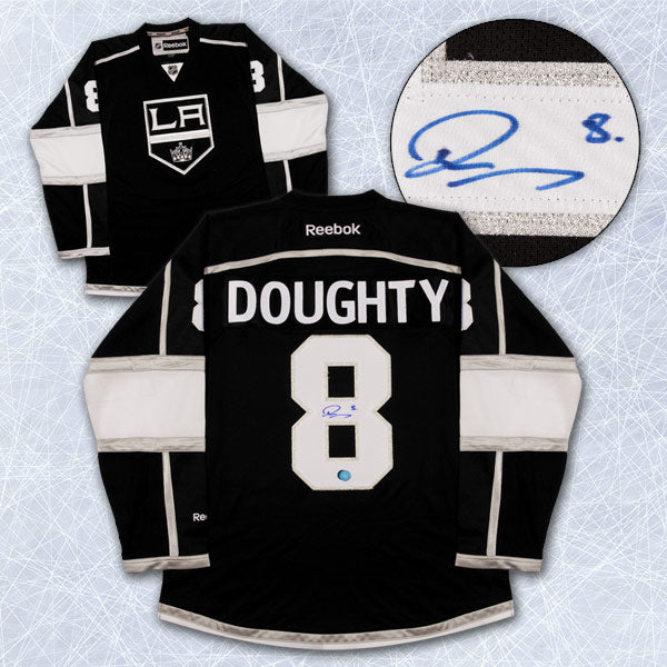 DREW DOUGHTY MAILLOT REEBOK AUTOGRAPHIÉ DES KINGS DE LOS ANGELES