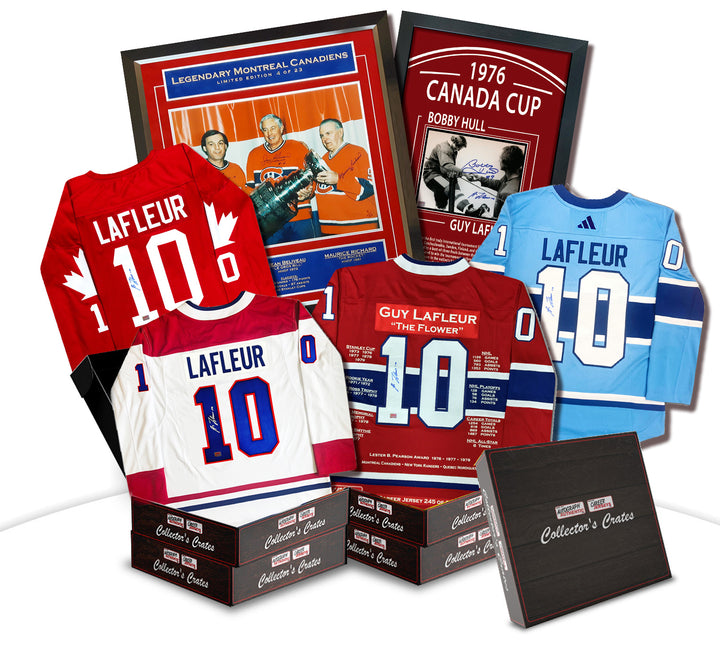 Collector'S Crate - Guy Lafleur Super Series - Limited To 10, Assorted, NHL, Hockey, Autographed, Signed, AACMH33260