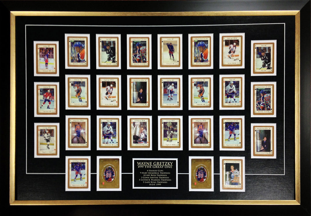 The Great One Cards Featuring Wayne Gretzky, Edmonton Oilers, NHL, Hockey, Collectibile Memorabilia, AACMH30204