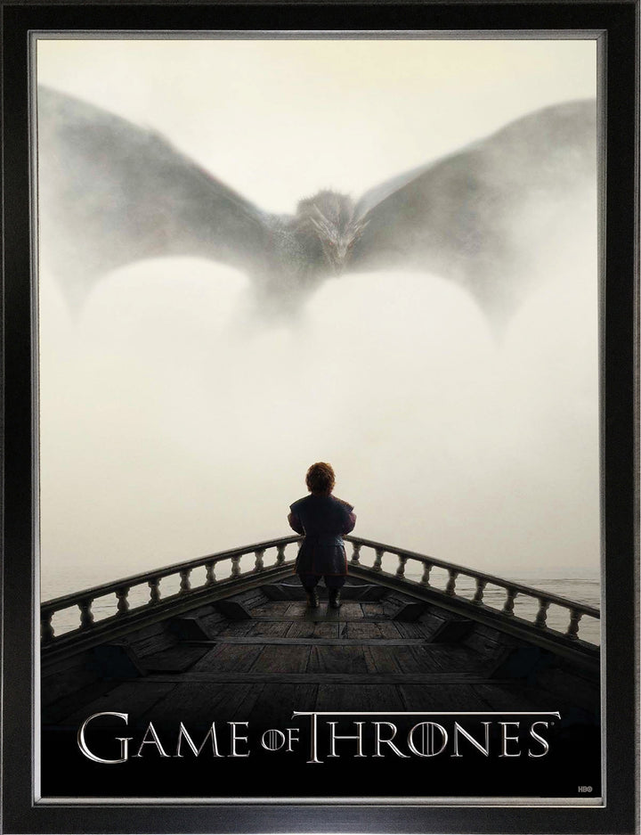 Game Of Thrones - Museum Framed Poster Of Dragon, Game of Thrones, Hollywood, Movie and Television, Collectibile Memorabilia, AAOCM32055