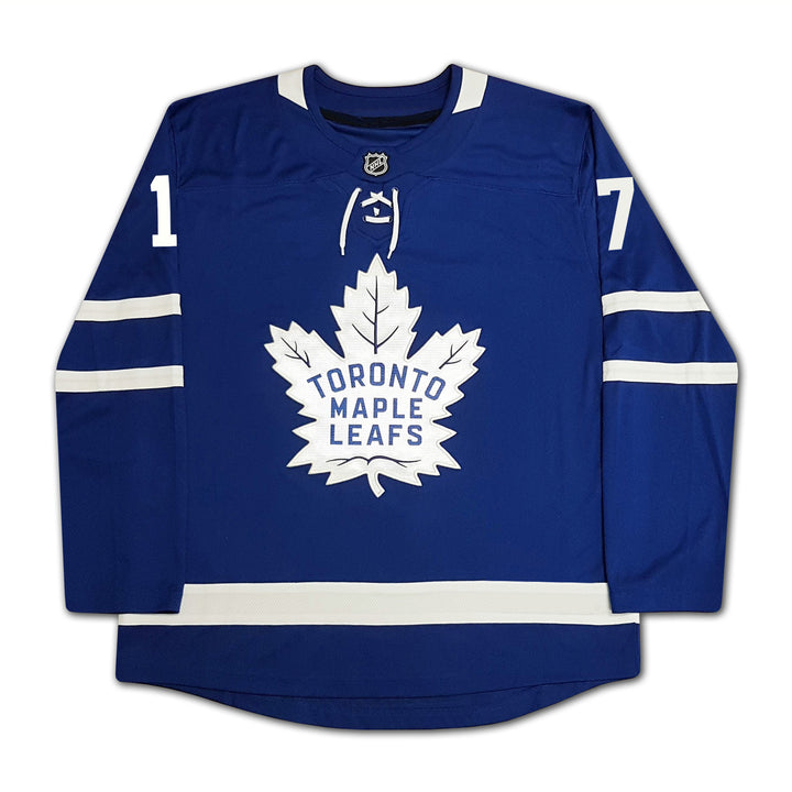 Wendel Clark Autographed Blue Toronto Maple Leafs Jersey, Toronto Maple Leafs, NHL, Hockey, Autographed, Signed, AAAJH30142