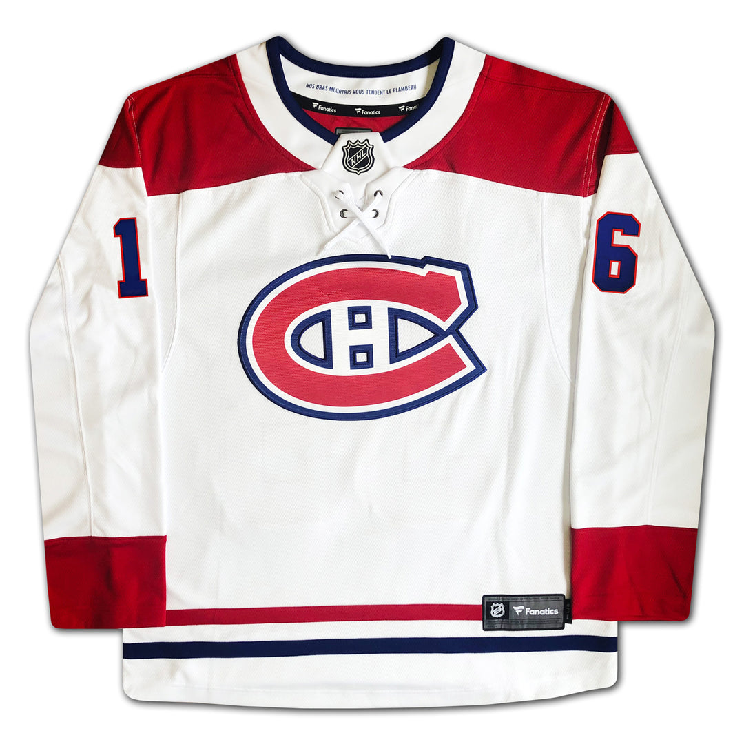 Henri Richard Autographed White Montreal Canadiens Jersey, Montreal Canadiens, NHL, Hockey, Autographed, Signed, AAAJH33240