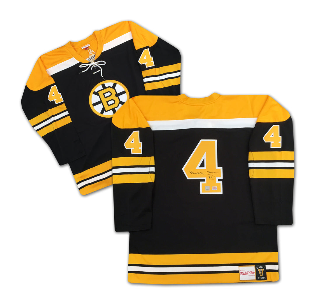Bobby Orr Signed Boston Bruins Mitchell & Ness Jersey, Boston Bruins, NHL, Hockey, Autographed, Signed, AAAJH31032