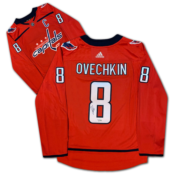 Alexander Ovechkin Signed Washington Capitals Adidas Jersey, Washington Capitals, NHL, Hockey, Autographed, Signed, AAAJH33108