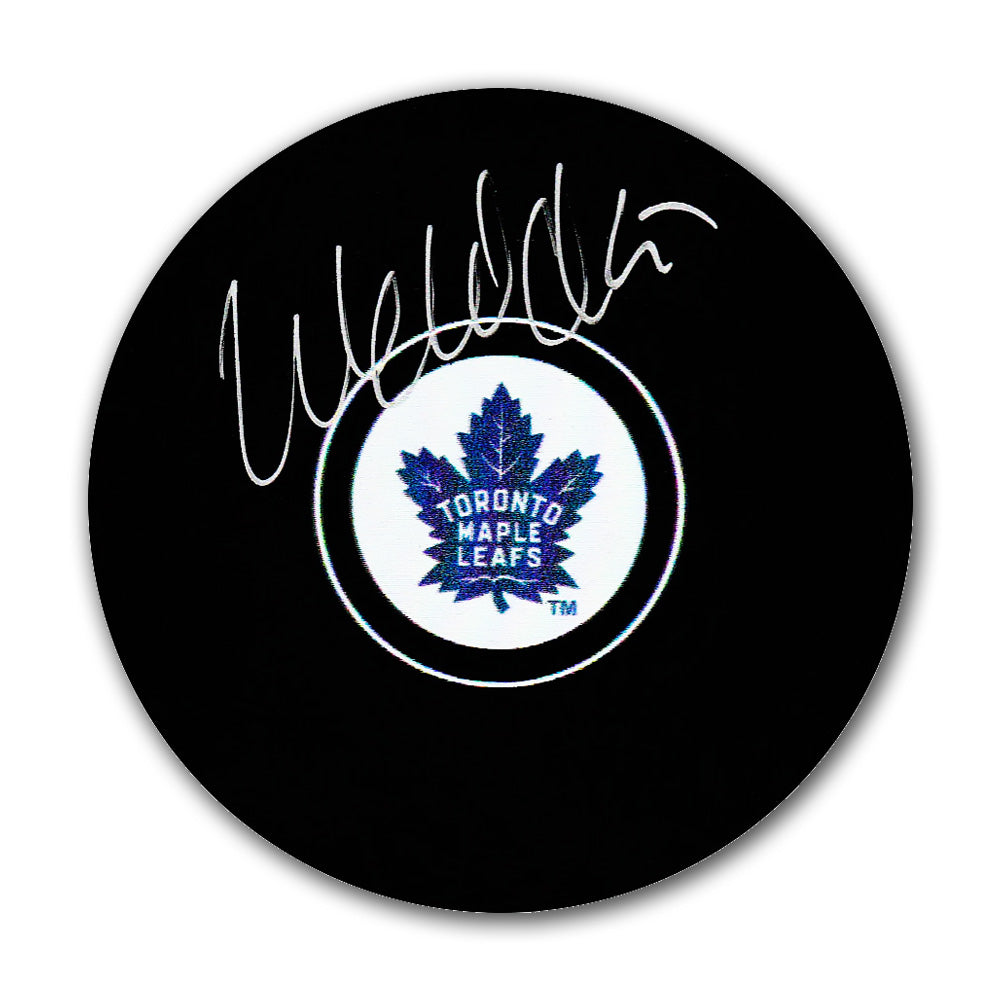 Wendel Clark Autographed Hockey Puck - Toronto Maple Leafs, Toronto Maple Leafs, NHL, Hockey, Autographed, Signed, AAHPH33283