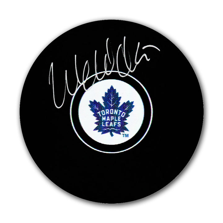 Wendel Clark Autographed Hockey Puck - Toronto Maple Leafs, Toronto Maple Leafs, NHL, Hockey, Autographed, Signed, AAHPH33283